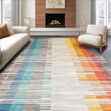 Eclectic Rainbow Woven Texture(Gray)