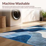 Trendy Coastal Wave Inspired Design(Blue)