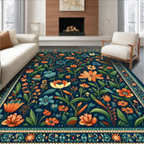 Artful Botanical Graphic Display(Blue)