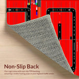 Colorful Finish Line Play Area(Red)