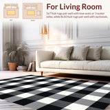Classic Buffalo Check Decor(Black)