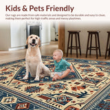 Bold Southwestern Geometric Fusion(Beige)