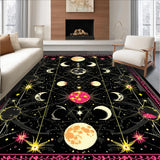 Chic Moonlit Abstract Design(Black)