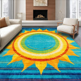 Bold Tropical Color Block Style(Blue)