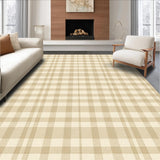 Ultra Soft Area Rug, Non Slip, Stain Resistant, Washable Area Rugs for Living Room, Bedroom, Stylish Warm Earthy Shag Design(Beige)