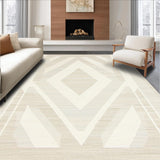 Ultra Soft Area Rug, Non Slip, Stain Resistant, Washable Area Rugs for Living Room, Bedroom, Refined Vintage Floral Arrangement(Beige)
