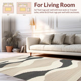 Contemporary Textured Look(Beige)