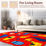 Interactive Colorful Learning Motif(Red)