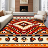 Vibrant Colorful Patterned Motif(Red)