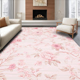 Ultra Soft Area Rug, Non Slip, Stain Resistant, Washable Area Rugs for Living Room, Bedroom, Elegant Modern Fluffy Touch(Pink)