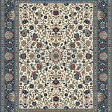 Contemporary Distressed Geometric Fusion(Beige)