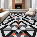 Distinctive Gray Tiled Patterned(Gray)