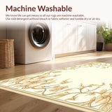 Imperial Collection Floral Elegant Classic Vine(Beige)