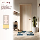 Artistic Navy and Gold Mosaic Theme(Blue)