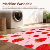 Charming Retro Strawberry Design(Pink)