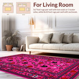 Vibrant Pink and Black Contrast(Pink)