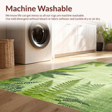 Elegant Shaggy Round Aesthetic(Green)