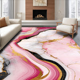 Abstract Pastel Marble Symphony(Pink)