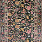 Artful Distressed Floral(Black)