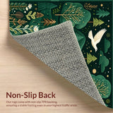 Vibrant Green Wildlife Silhouette(Green)