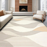 Sophisticated White Tiled Arrangement(Beige)
