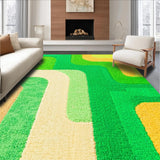 Enchanting Circular Plush Aesthetic(Green)