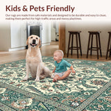 Artistic Green and Ivory Harmony(Ivory)