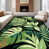 Elegant Leafy Botanical Motif(Green)