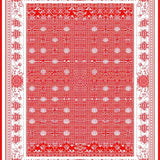 Lively Cartoonish Spider Visual Appeal(Red)