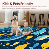 Colorful Whale Alphabet Aesthetic(Blue)