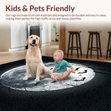 Gothic Black Abstract Motif(Black)