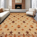 Vintage Cozy Patterned Runner(Beige)