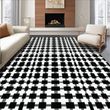 Chic Vintage Checkerboard Style(Black)