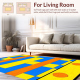 Energetic Boldly Colored Game Elements(Blue)