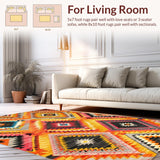 Stylish Checkered Design with Flair(Orange)