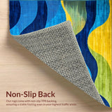 Elegant Colorful Mosaic Design(Blue)