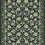 Minimalist Black and White Flora(Black)