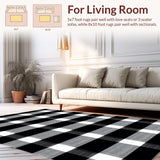 Chic Geometric Contrast Aesthetic(Black)