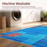 Dynamic Artistic Striped Visuals(Blue)