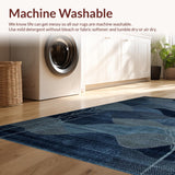 Contemporary Wave Textured Aesthetic(Blue)