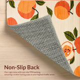 Vibrant Abstract Citrus Design Appeal(Beige)