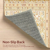 Beige & Cream Tribal Chic Design(Beige)