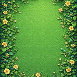 Ultra Soft Area Rug, Non Slip, Stain Resistant, Washable Area Rugs for Living Room, Bedroom, Nature-Inspired Circular Rug for Living Room Decor(Green)