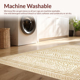 Elegant Ogee Style Abstract Arrangement(Beige)