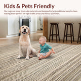 Chic Rustic Circular Weave(Beige)