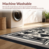 Elegant Ivory Ethnic Motif(Black)