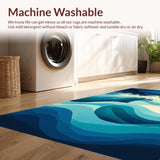 Charming Irregular Beach(Blue)