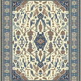Ultra Soft Area Rug, Non Slip, Stain Resistant, Washable Area Rugs for Living Room, Bedroom, Charming Animal Motif in Earthy Tones(Beige)