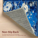 Luxurious Ornate Floral Design(Blue)