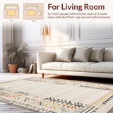 Artful Coastal Stripe Composition(Beige)